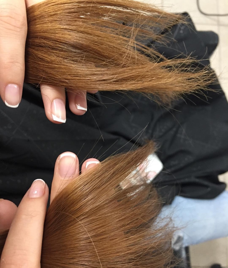 What is hair polishing and how is it done