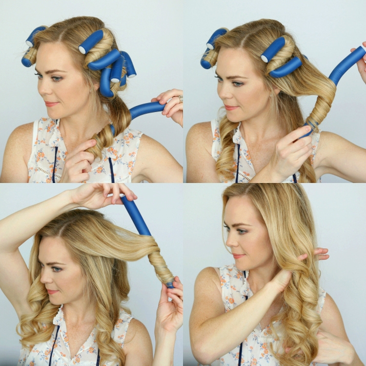 How to make curls without curlers and curling irons at night