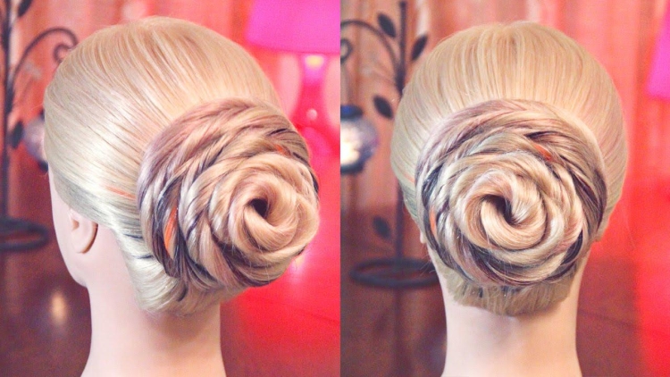 How to make a bump of hair with an elastic band