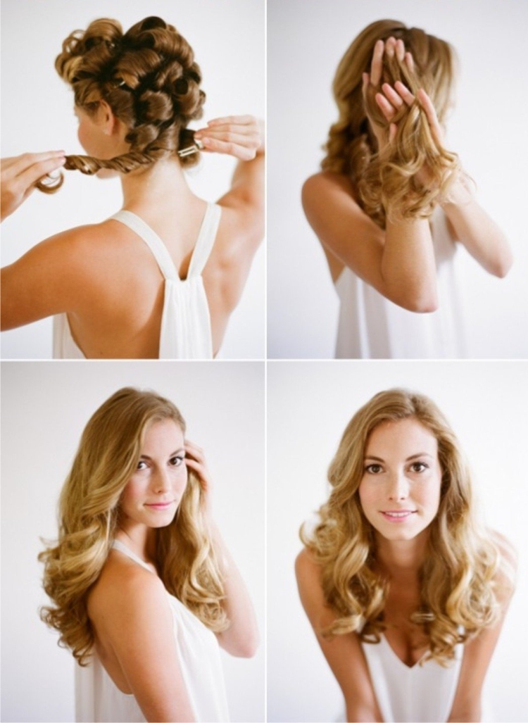 How to make curls without curlers and curling irons at night