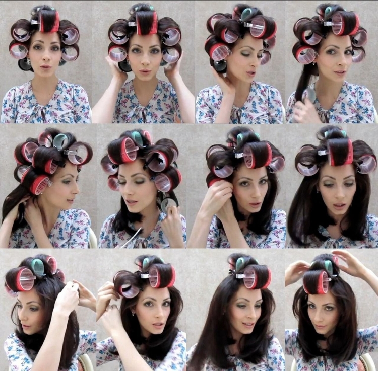 How to use Velcro curlers