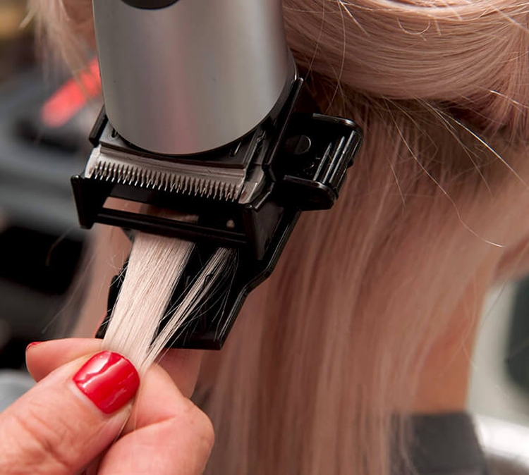 What is hair polishing and how is it done