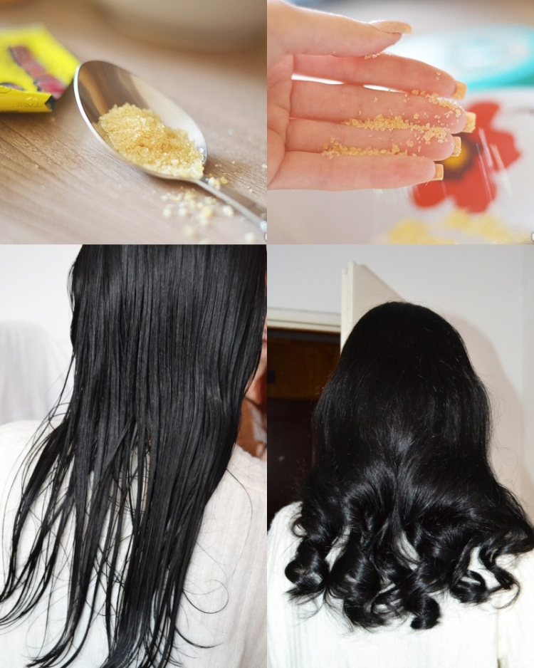 Gelatin hair mask lamination at home