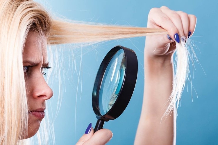 Hair mask for split ends at home