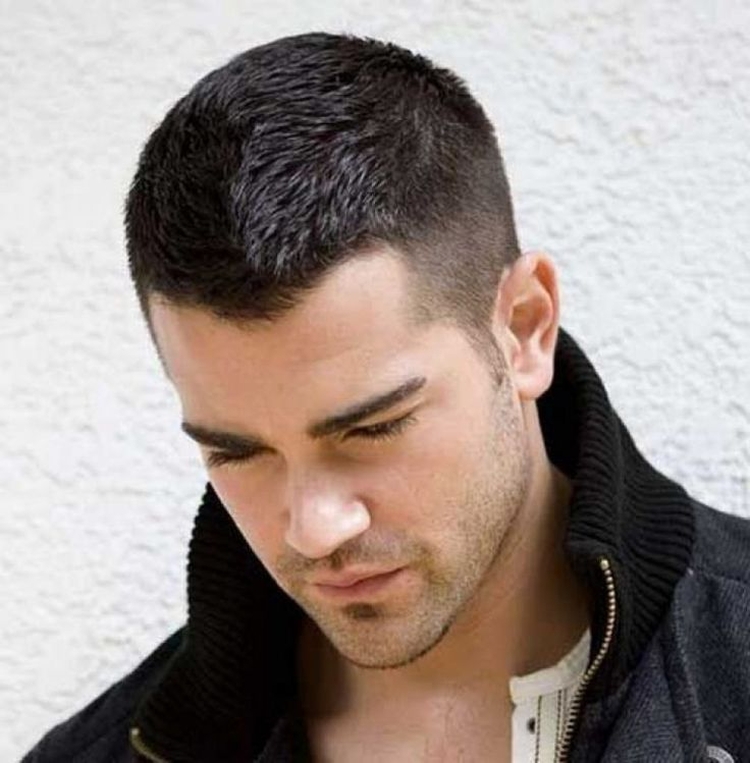 Men's sports hairstyle