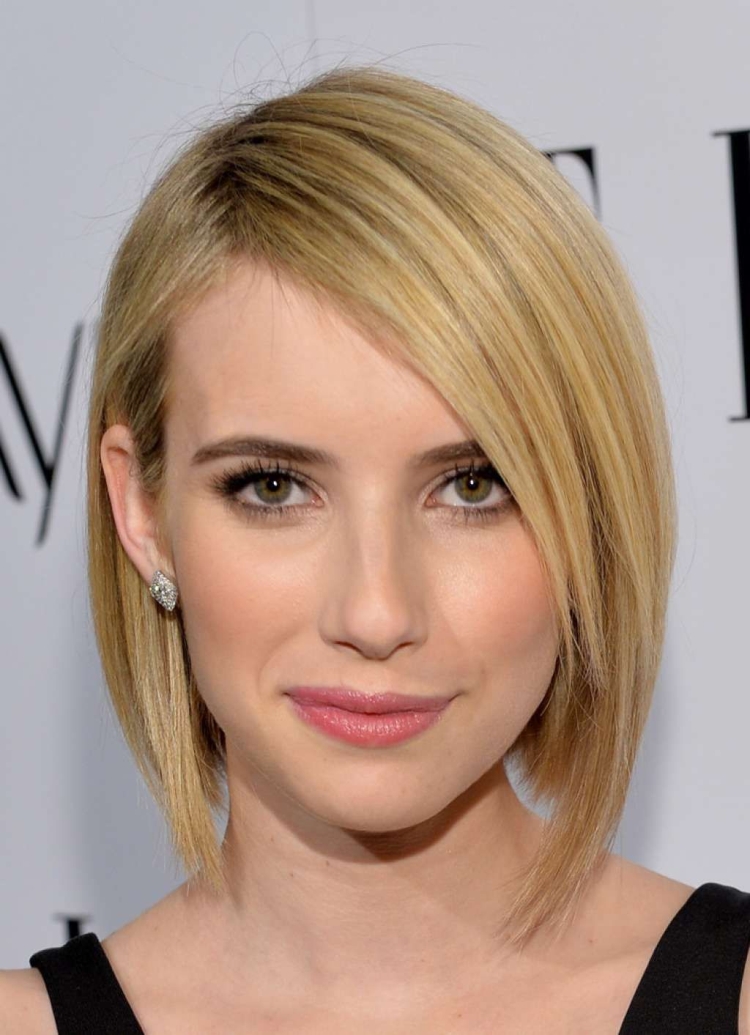 Haircut for short hair without bangs