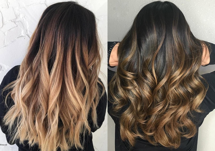 Complex hair coloring for brunettes photo