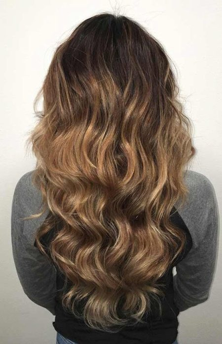 Complex hair coloring for brunettes photo