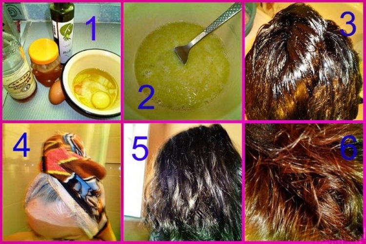 Gelatin hair mask lamination at home