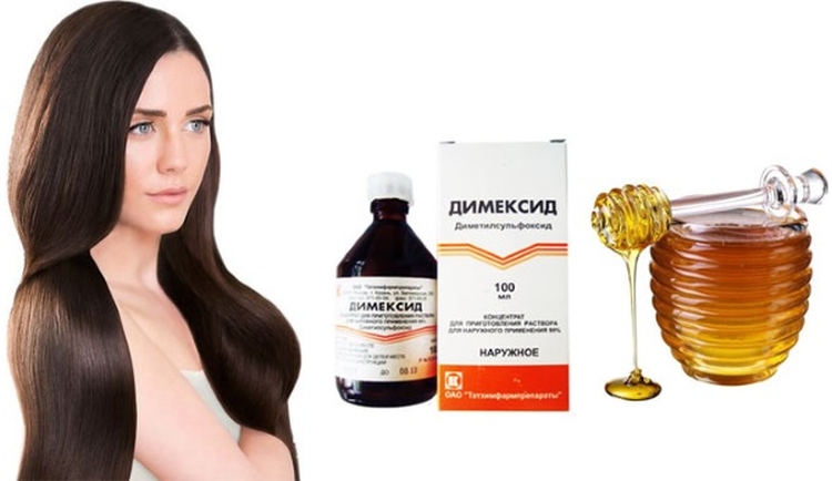 Hair mask with Dimexide for growth