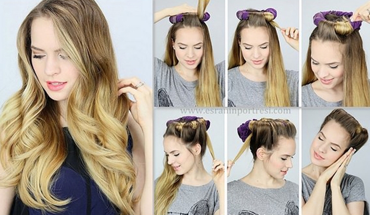 How to make curls without curlers and curling irons at night