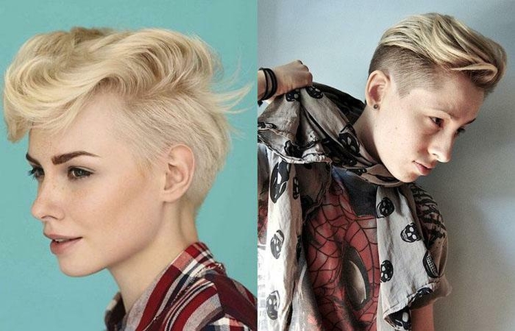 Women's ultra short haircuts