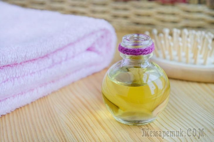 Application of olive oil for hair