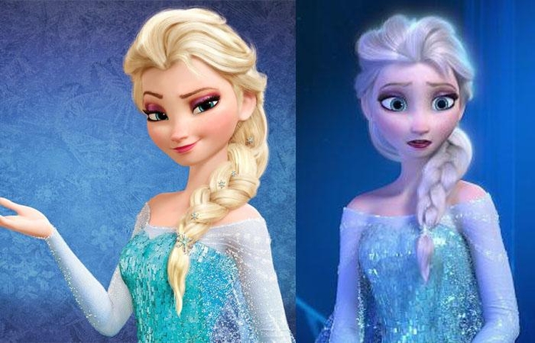 Elsa's Hairstyle from Frozen