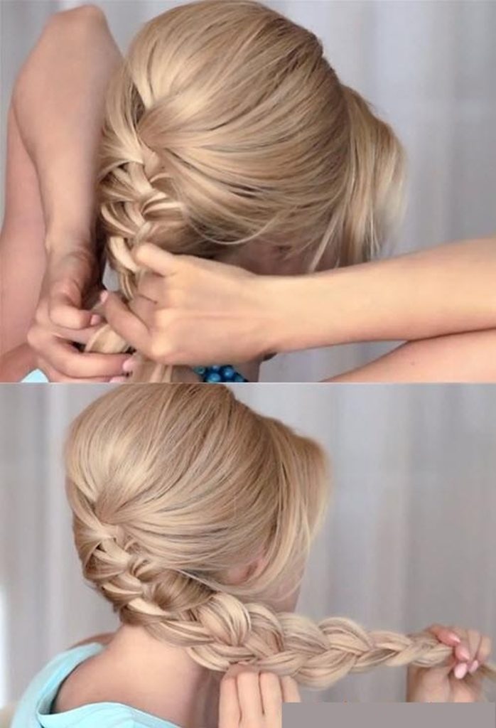 Elsa's Hairstyle from Frozen