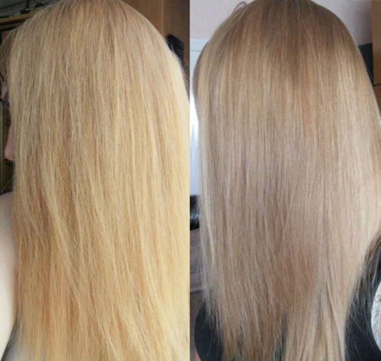 How to remove yellowness from hair after bleaching