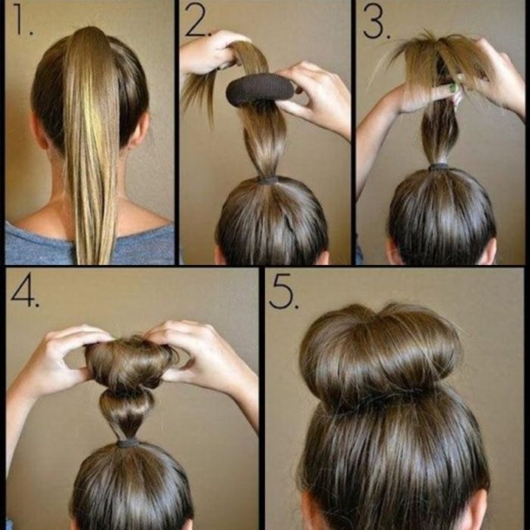 How to make a bump out of hair