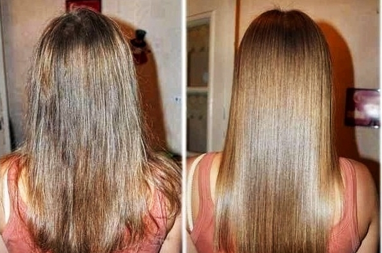 Hair toning before and after photos