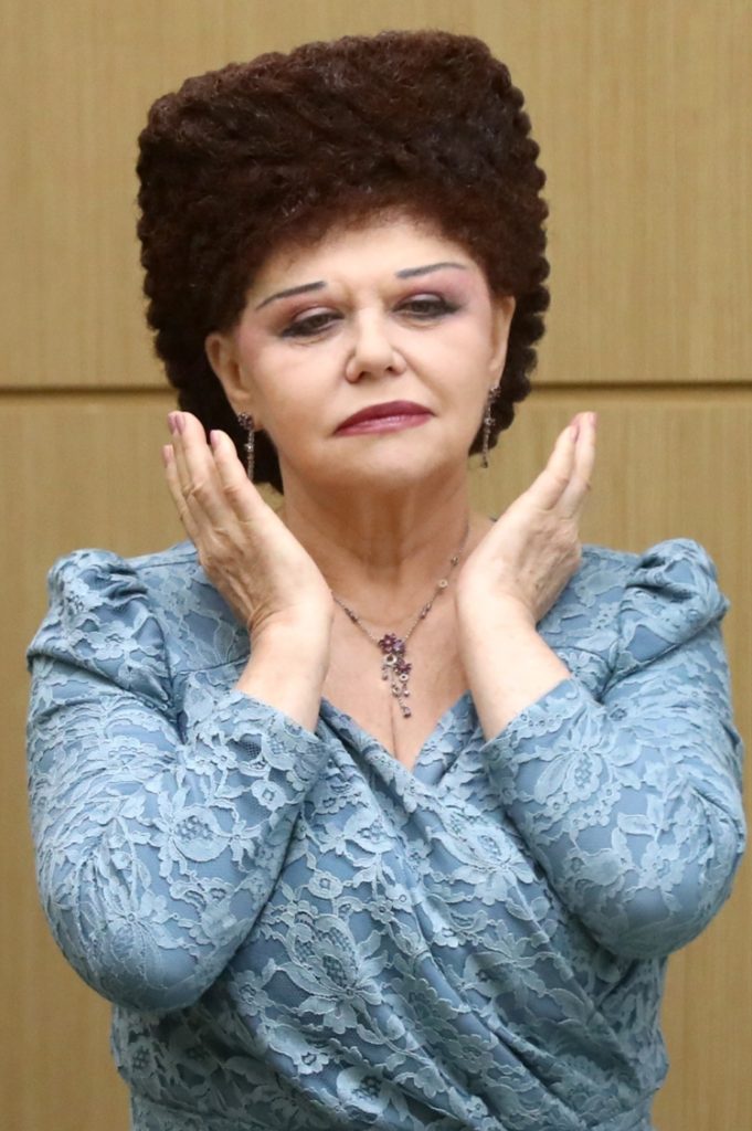 Valentina Petrenko's hairstyles