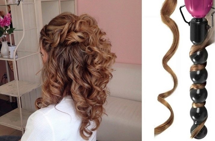 Hairstyles with curled hair