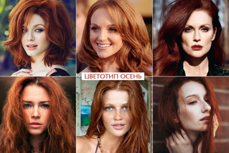 Color type autumn what hair color is suitable for a photo