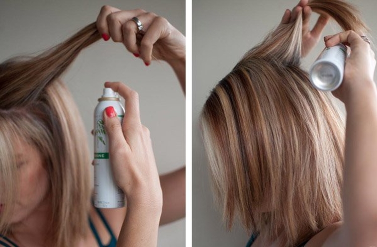 How to use dry hair shampoo