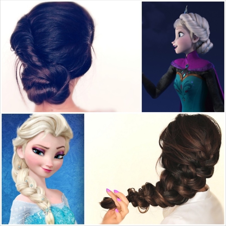 Elsa's Hairstyle from Frozen