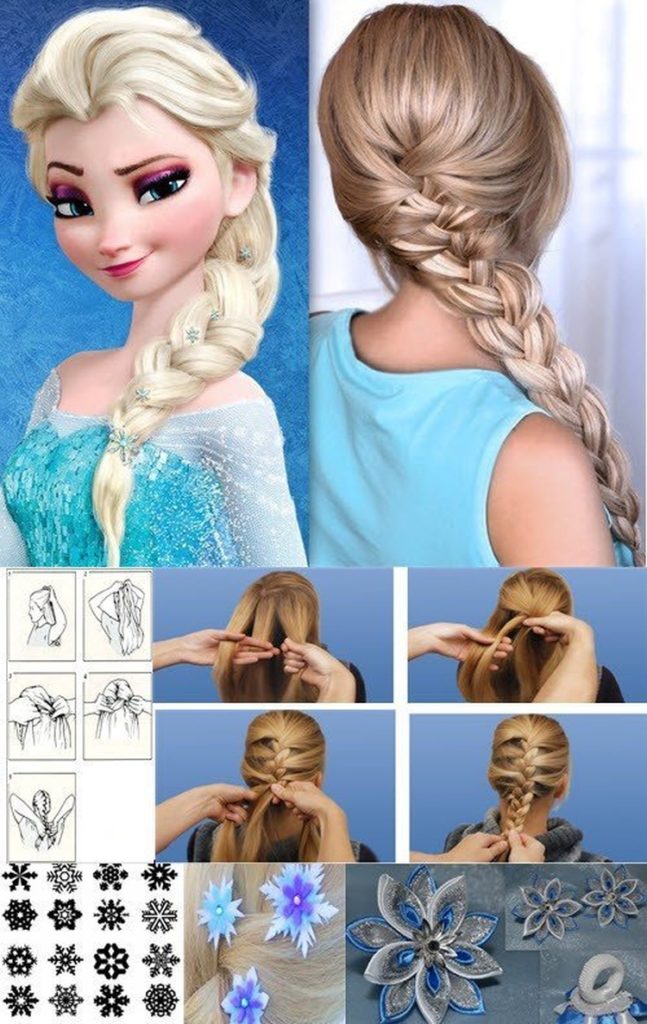 Elsa's Hairstyle from Frozen