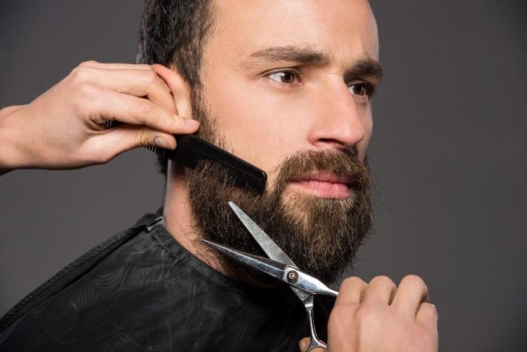 Haircut beard at home