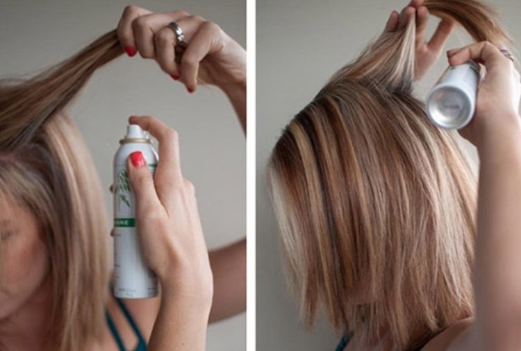 How to use dry hair shampoo