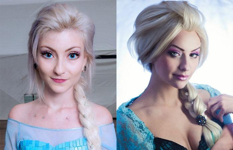 Elsa's Hairstyle from Frozen