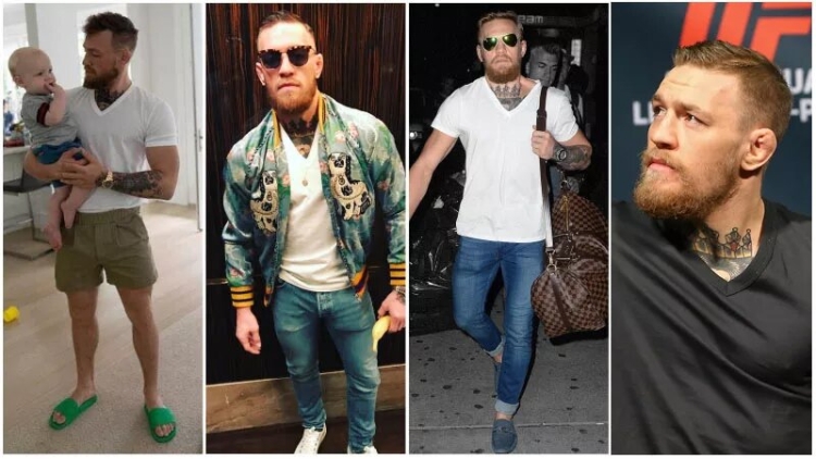 Conor McGregor hairstyles