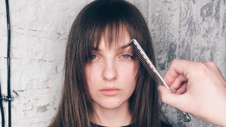 How to profile bangs at home