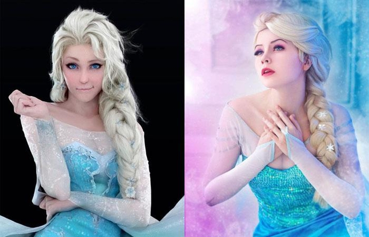 Elsa's Hairstyle from Frozen