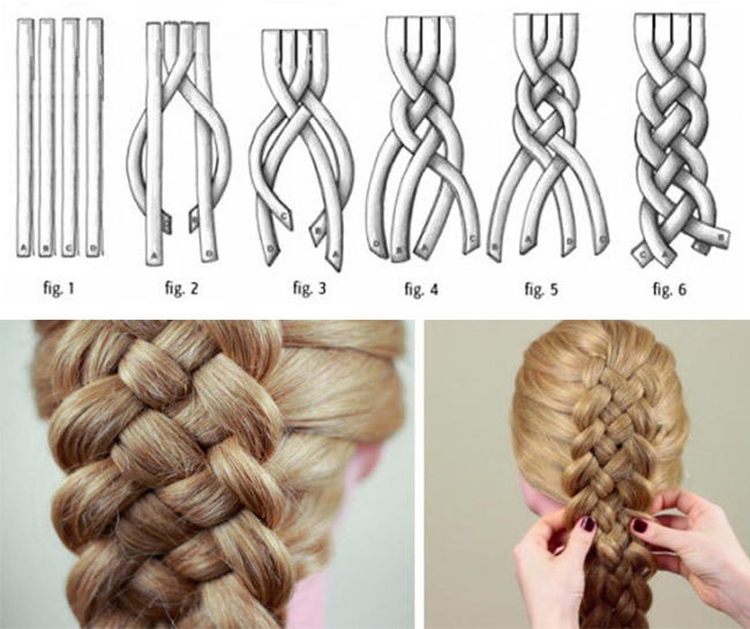 4-strand braid