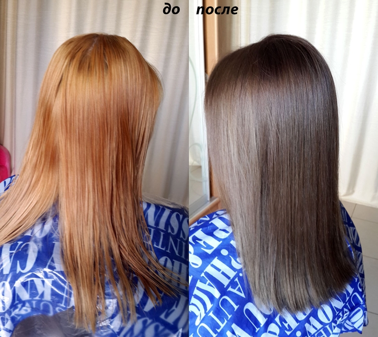 How to remove redhead from hair after dyeing