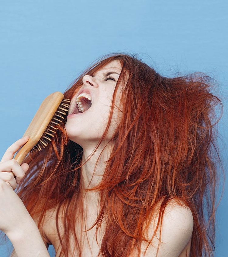 How to untangle tangles in your hair