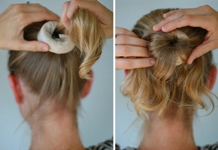 How to make a bump out of hair