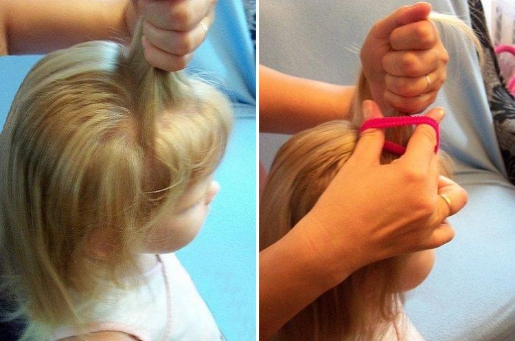 Hairstyles for the kindergarten for every day