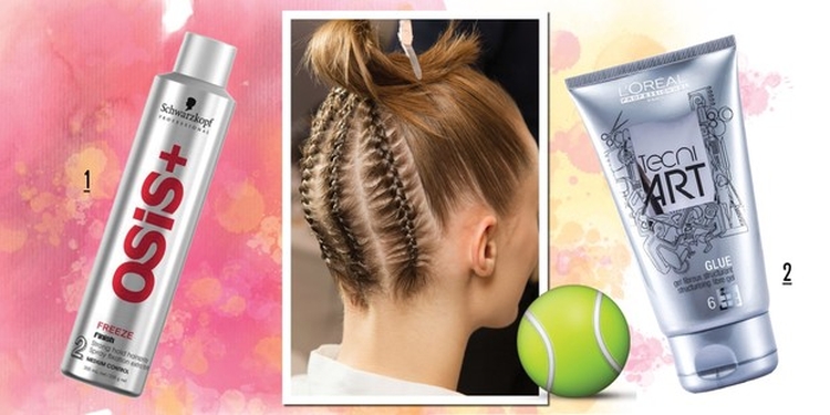 Hairstyles for physical education for girls of 13 years old