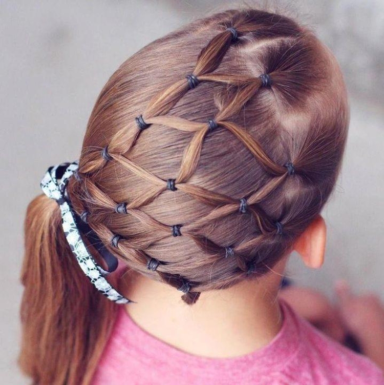 Hairstyles for the kindergarten for every day