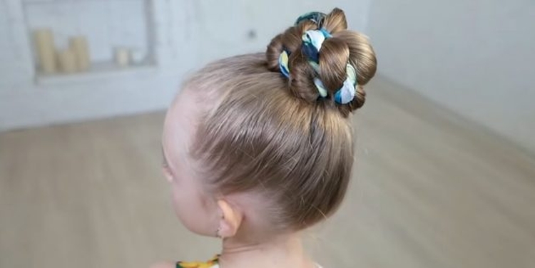 Hairstyles for the kindergarten for every day