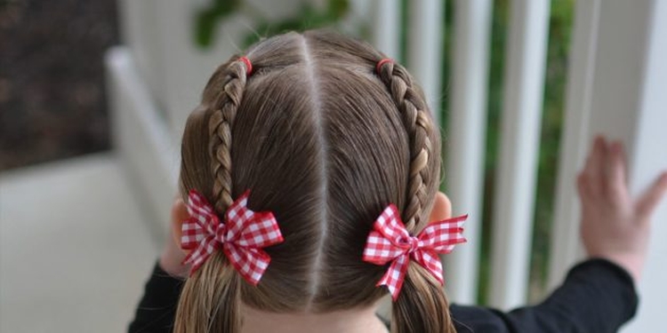 Hairstyles for the kindergarten for every day