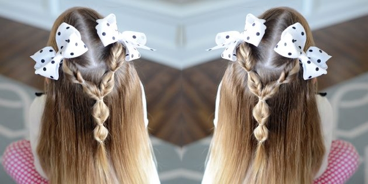 Hairstyles for the kindergarten for every day