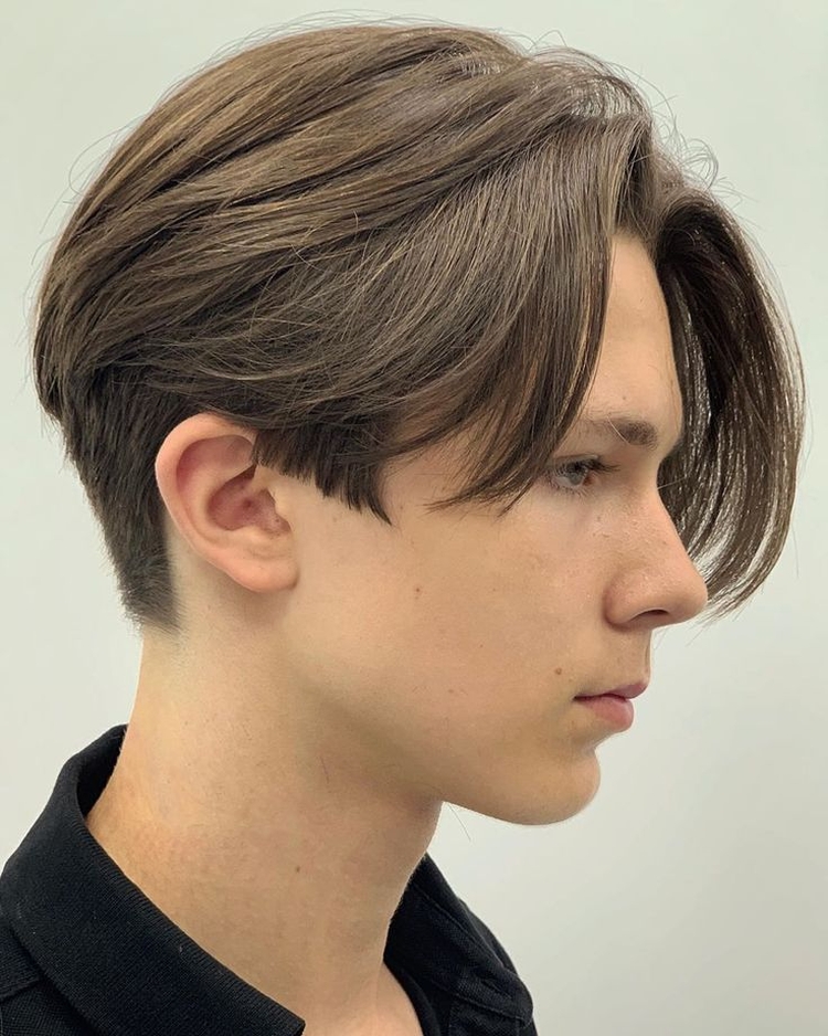 Hairstyles for boys with long hair