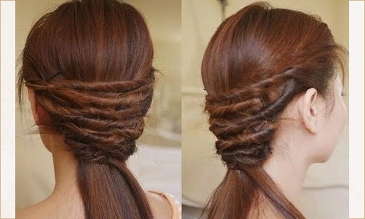 Hairstyles for physical education for girls of 13 years old