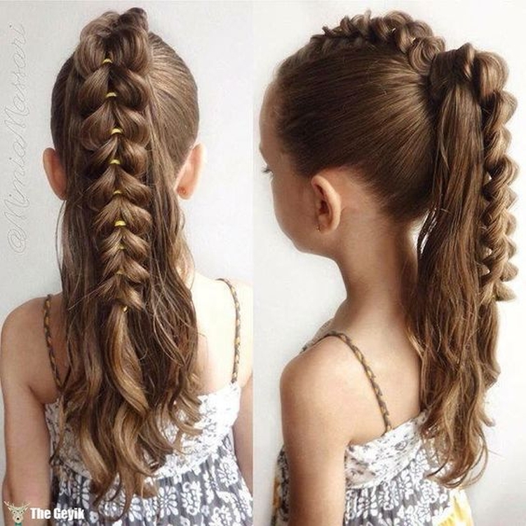 Hairstyles for school for girls 12 years old