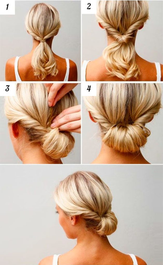 Hairstyles for physical education for girls of 13 years old