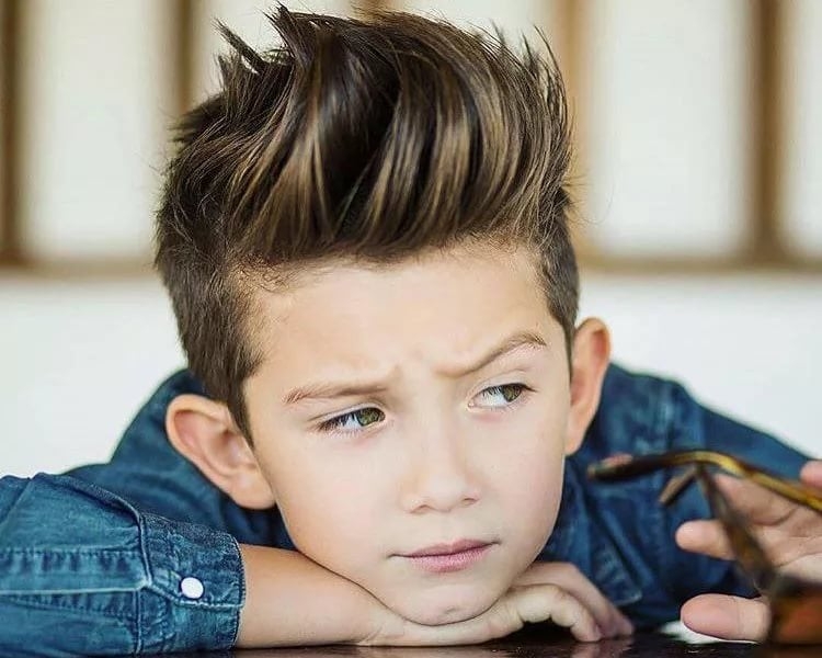 Hairstyles for boys 10 years old fashionable