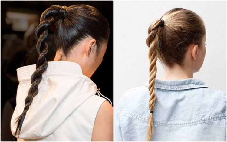 Hairstyles for physical education for girls of 13 years old